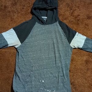 Long sleeve shirt with hood